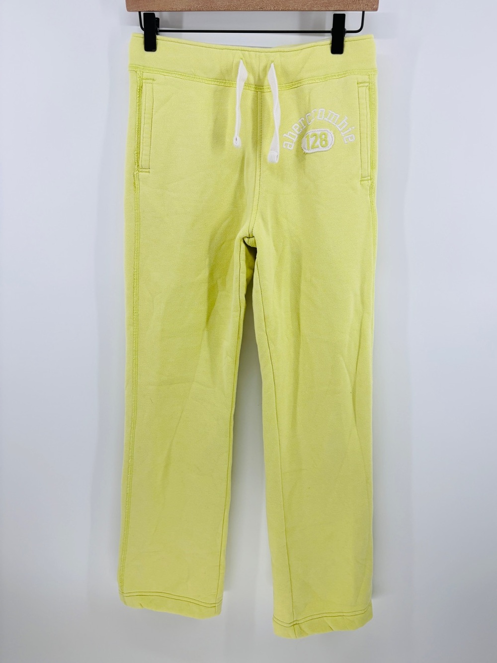 Abercrombie & Fitch Y2K Fleece Classic Lime Sweatpants